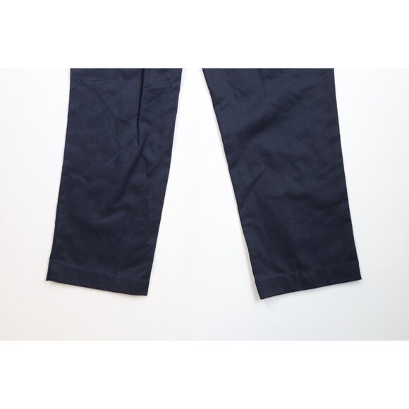 Deadstock Vintage Bulwark FR Mens 36x30 Fire Flame Resistant Workwear Pants Blue - Picture 16 of 16